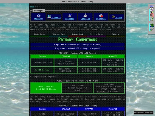 pcs screenshot