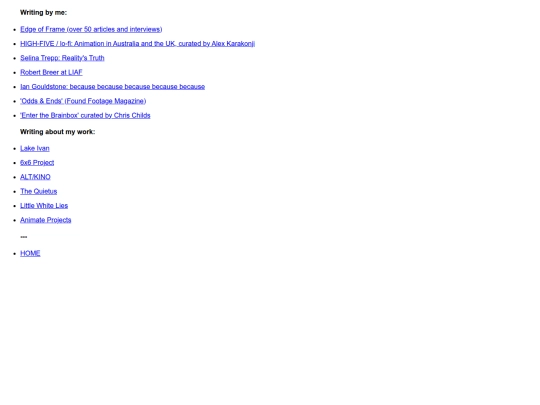 writing screenshot