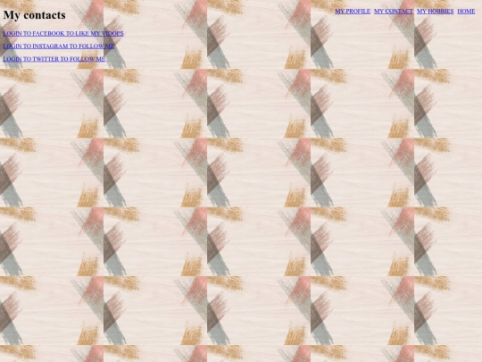contact screenshot
