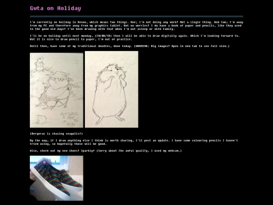 junk/holiday screenshot