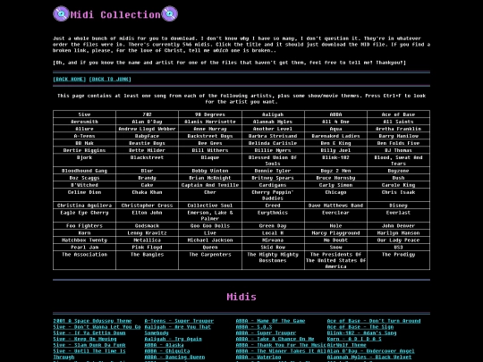 junk/midis screenshot