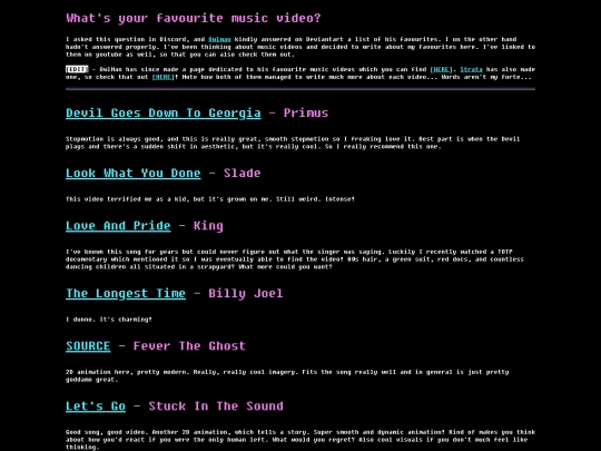 junk/musicvids screenshot