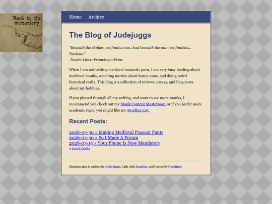 blog screenshot