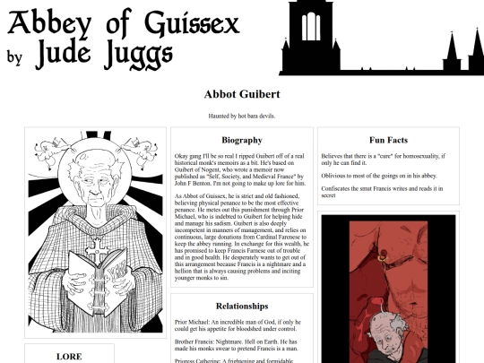 chars/guibert screenshot