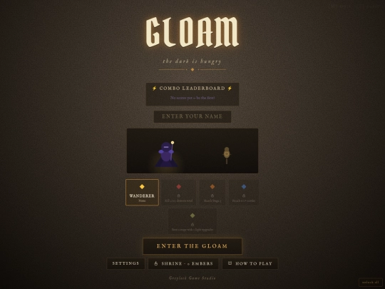 gloam screenshot