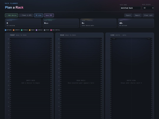 rack screenshot