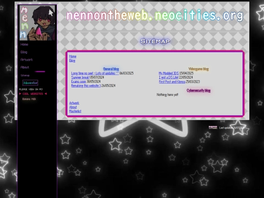 sitemap screenshot