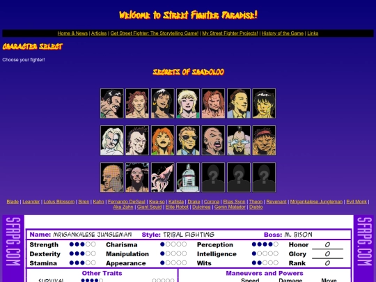 characters/mrigankalesejungleman screenshot