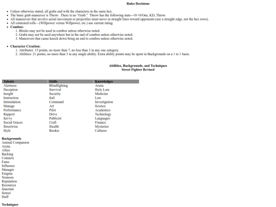 tribe22/Rules screenshot