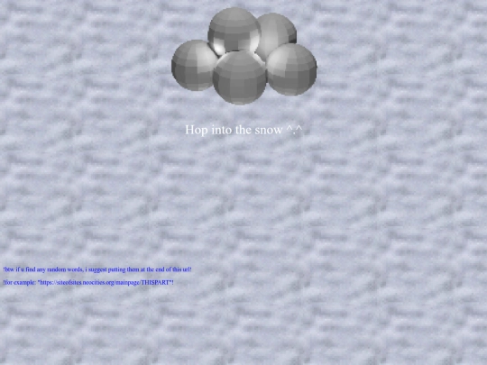 mainpage/snow screenshot