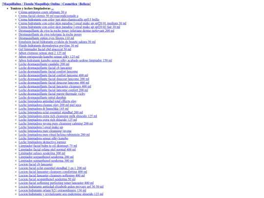 sitemap-maquillaliux/sitemap-411 screenshot