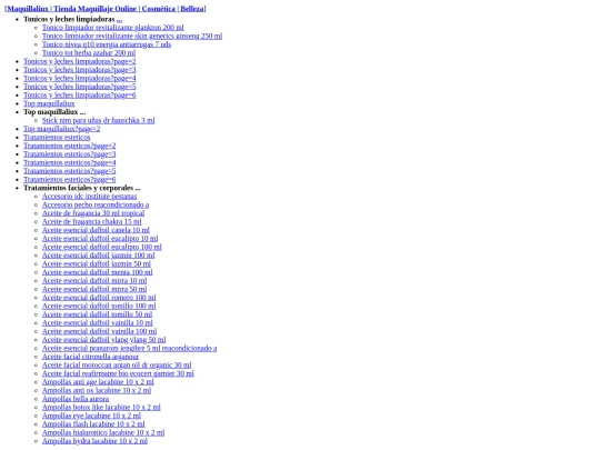 sitemap-maquillaliux/sitemap-414 screenshot