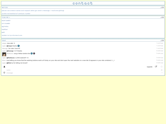 contact screenshot