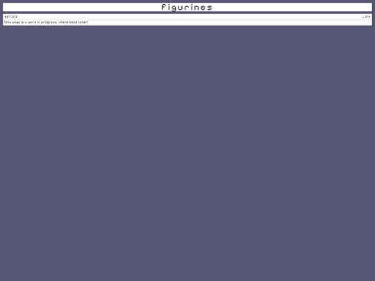 figurines screenshot