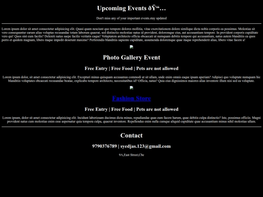 event/event screenshot