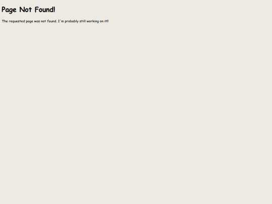 not_found screenshot