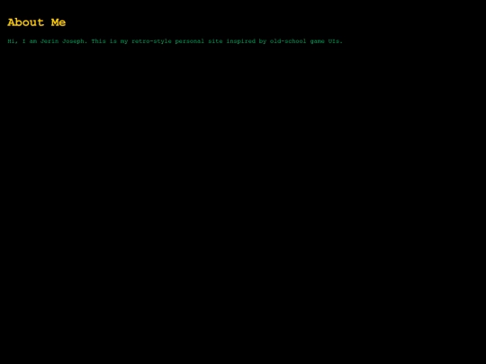 Pages/about screenshot