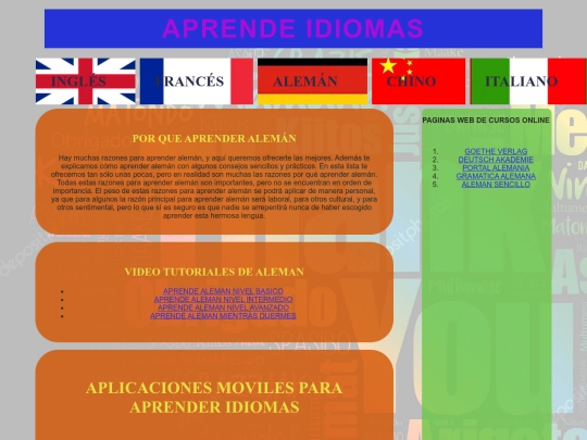 enlaces/aleman screenshot