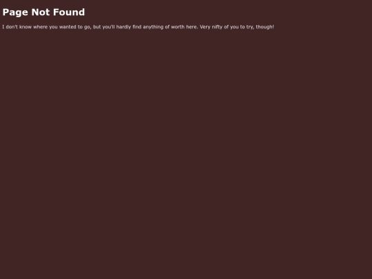 not_found screenshot