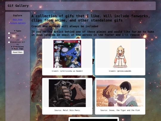 Gifs screenshot
