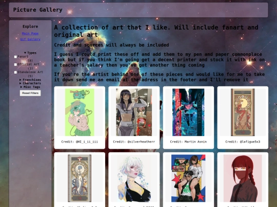 Pictures screenshot