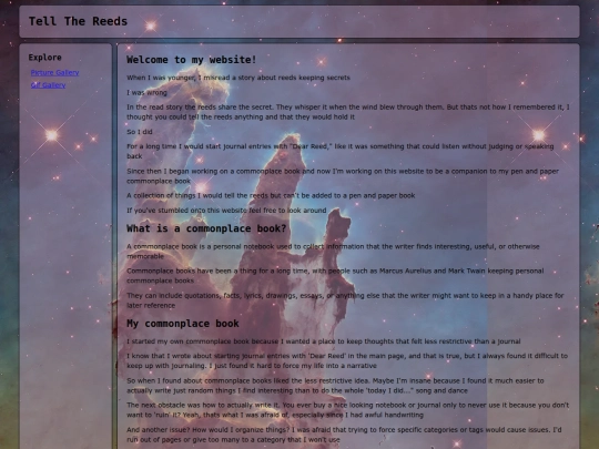 index screenshot