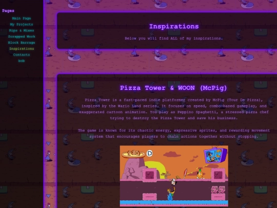 inspirations screenshot