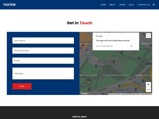 contact screenshot