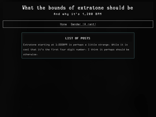 blog/extratone screenshot