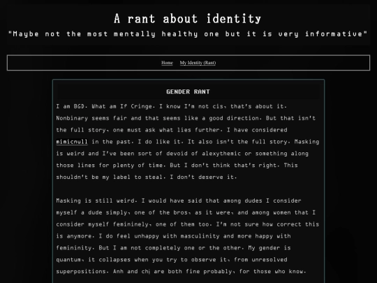 gender screenshot