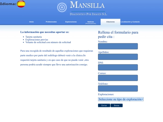 Paginas/citas screenshot