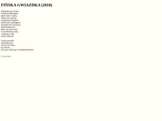 teksty/finskagwiazdka screenshot
