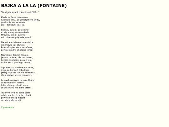 teksty/lafontaine screenshot