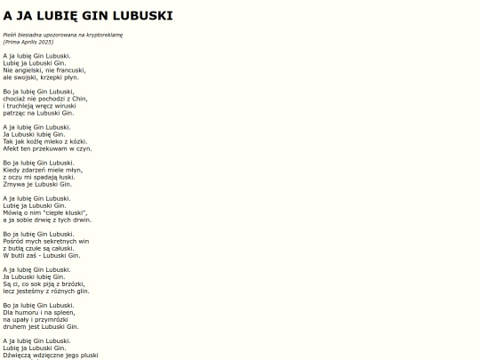 teksty/lubuski screenshot