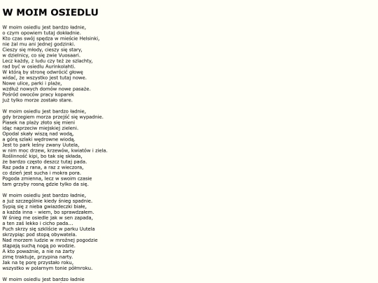 teksty/osiedle screenshot