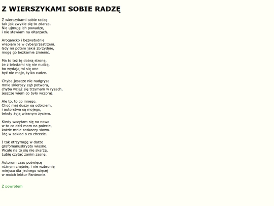 teksty/sobieradze screenshot
