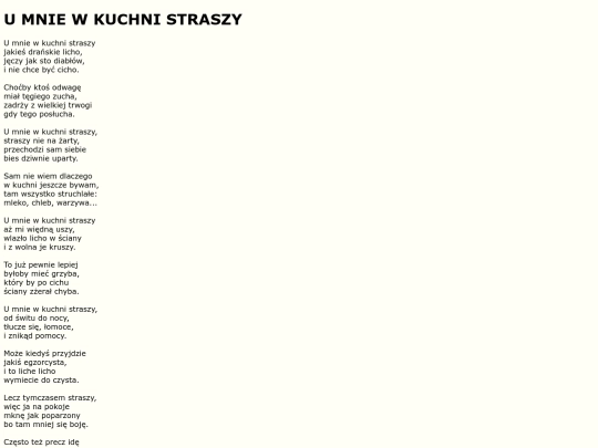 teksty/wkuchni screenshot