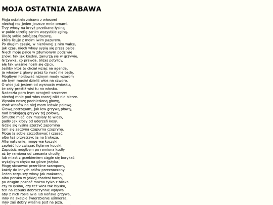 teksty/zabawa screenshot