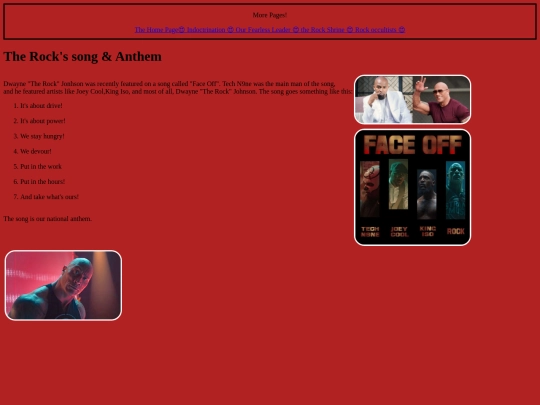 TheRockSong screenshot