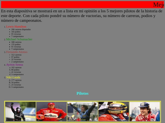 Pract12/campeonatos screenshot