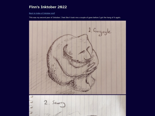 BlogPosts/inktober2022 screenshot