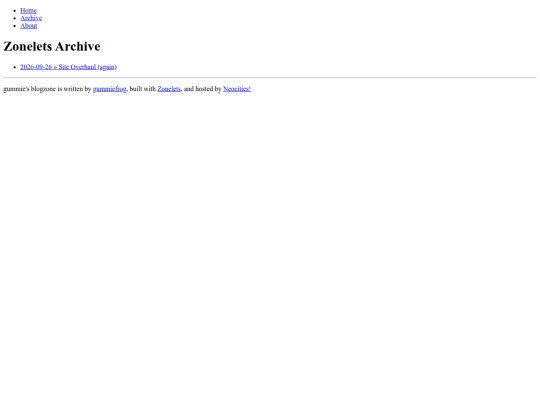 blog_archive screenshot