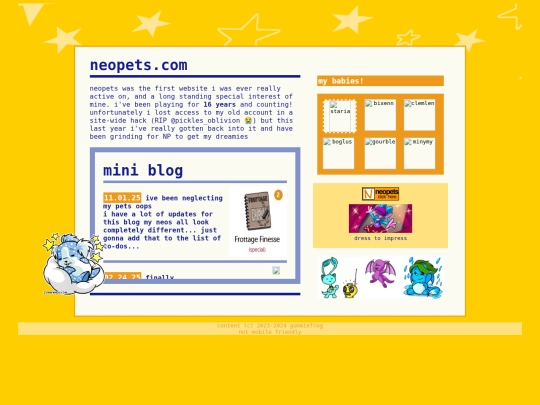 neopets screenshot