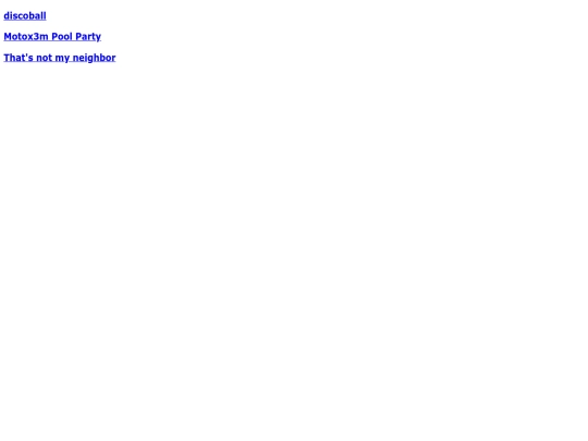 projects screenshot