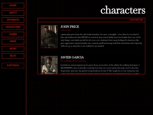characters screenshot