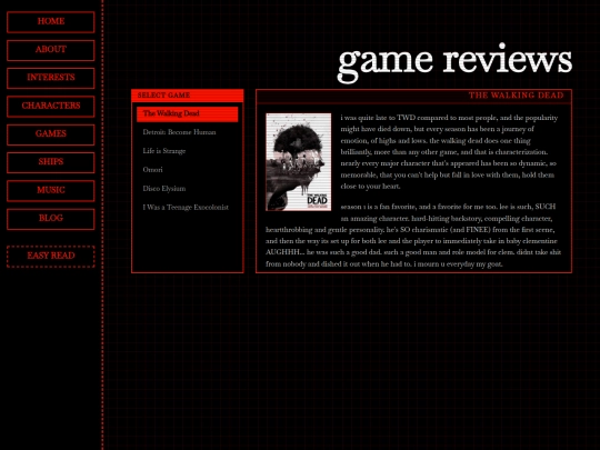 games screenshot