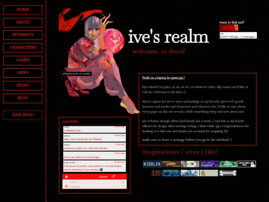 homepage screenshot
