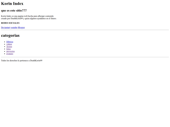 index screenshot