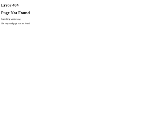 not_found screenshot