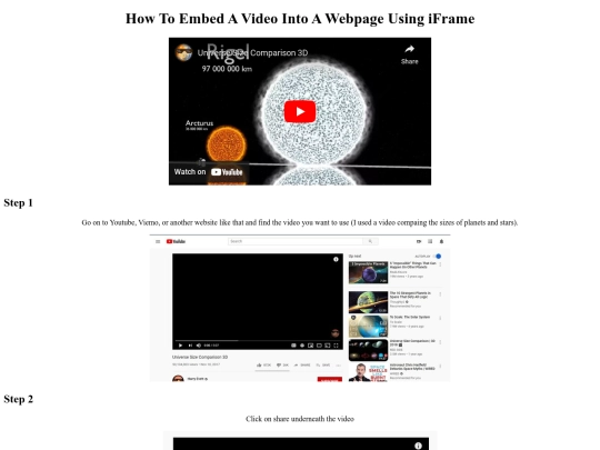 VideoEmbeddingTurtorial screenshot